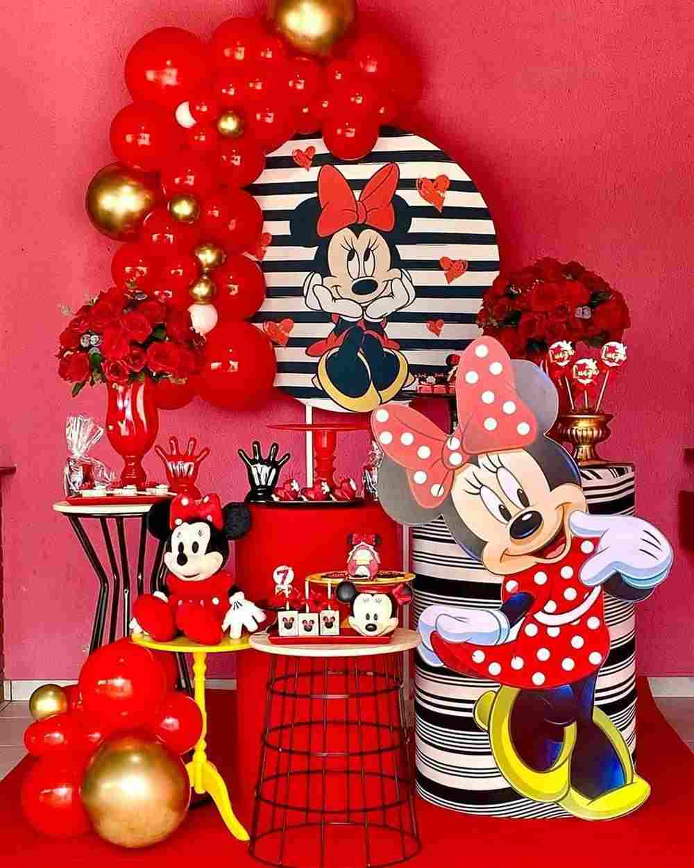 decoração de festa com balões simples