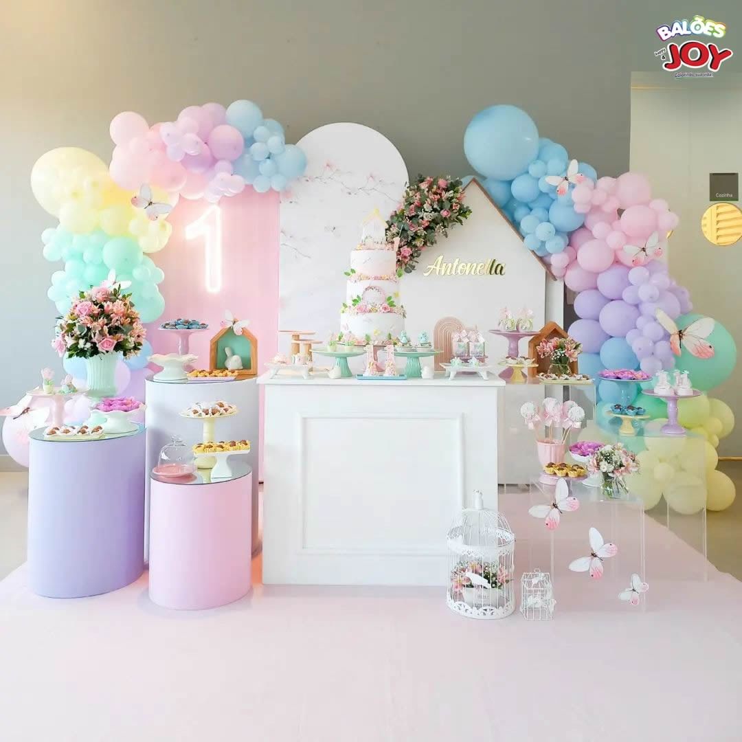cores para festa de 1 ano