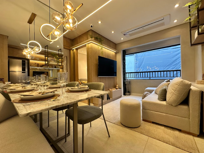 mobiliário curvo ou reto qual escolher 2026