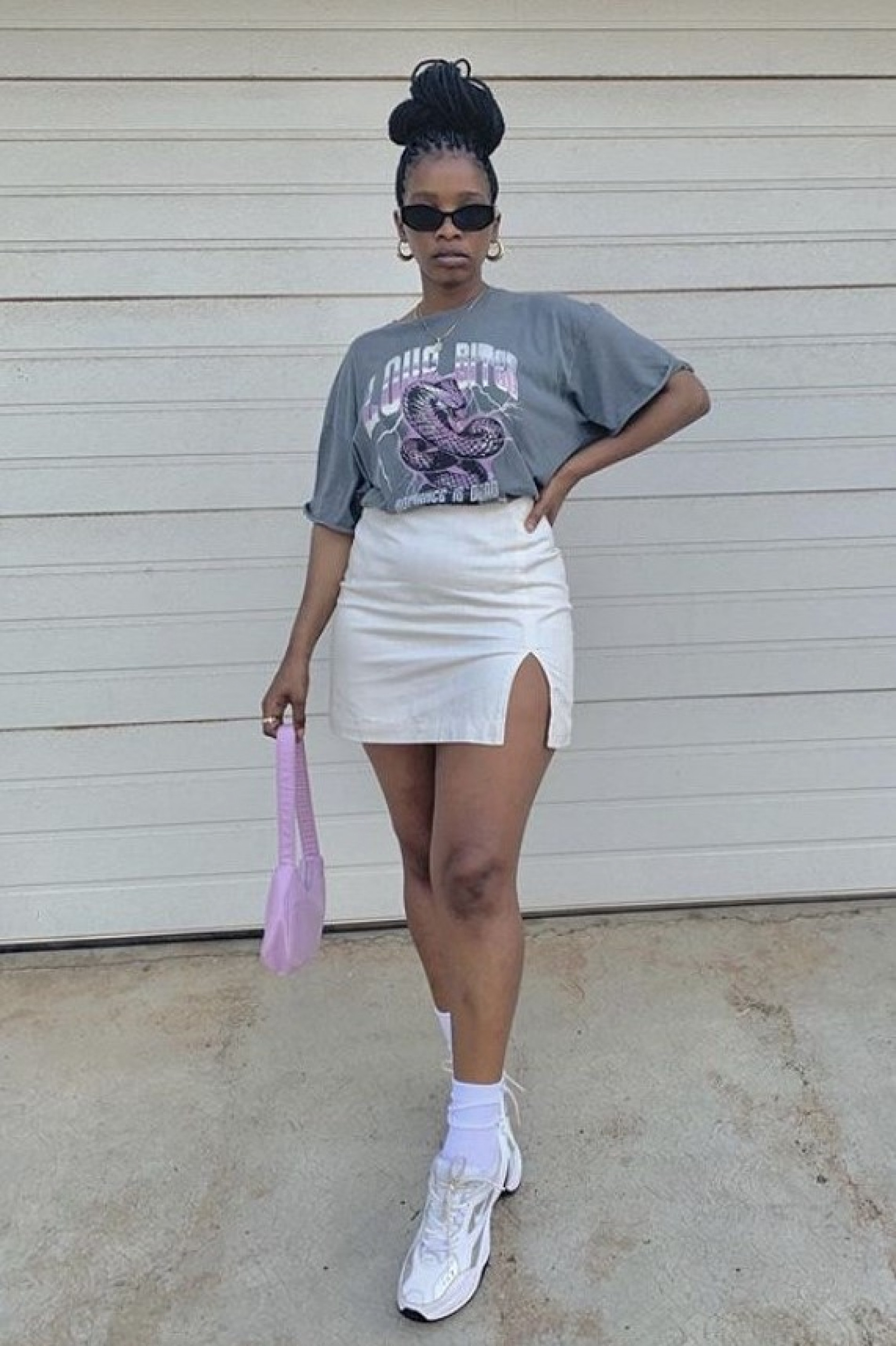 tenis para usar com saia