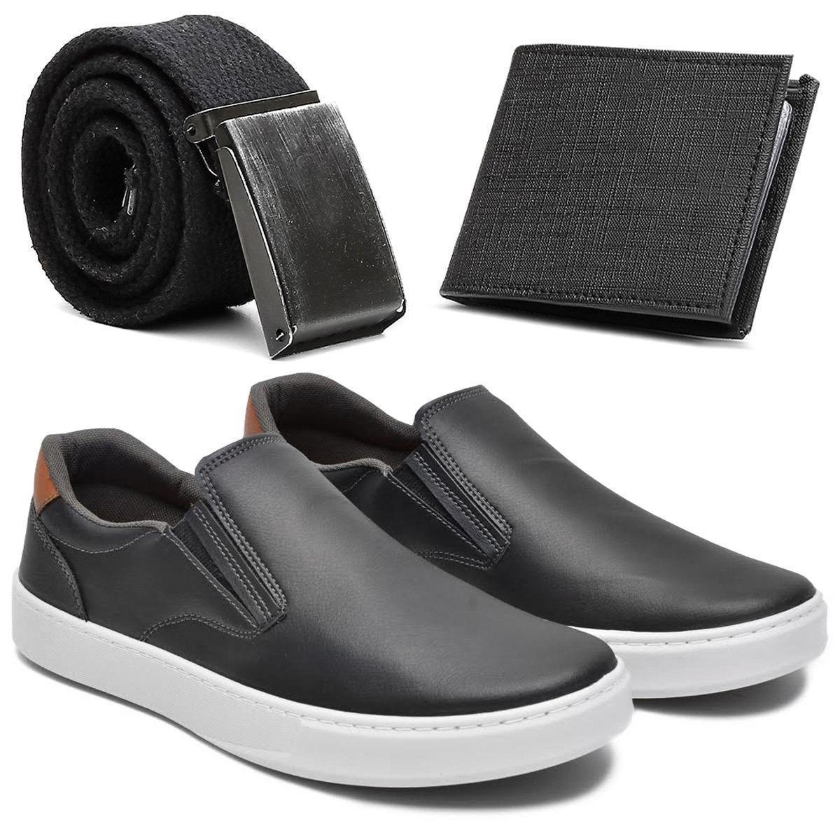 Tênis slip-on masculino