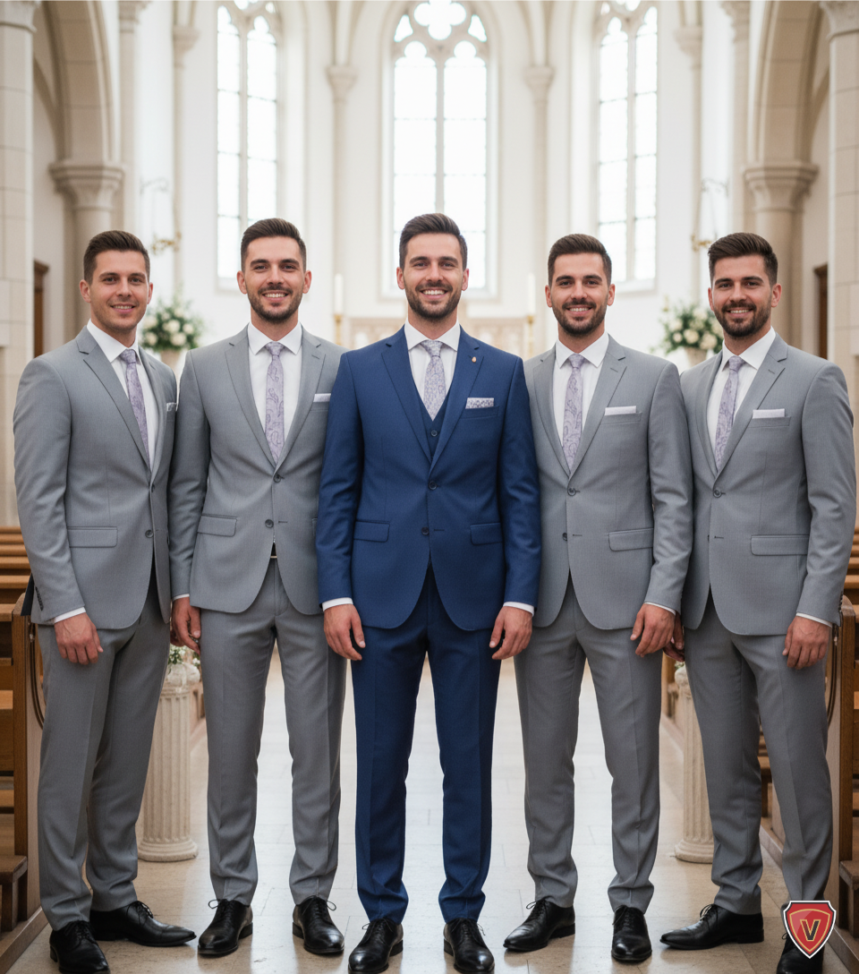 terno para padrinhos casamento dia