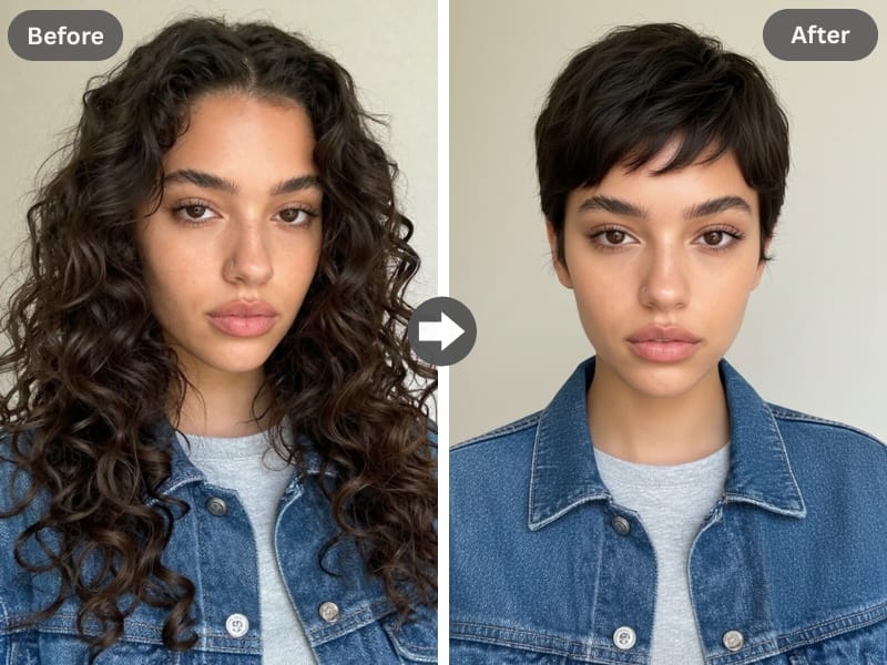 testar cor de cabelo