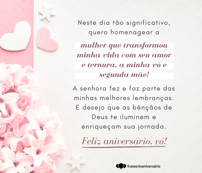 avô herói mensagem aniversário
