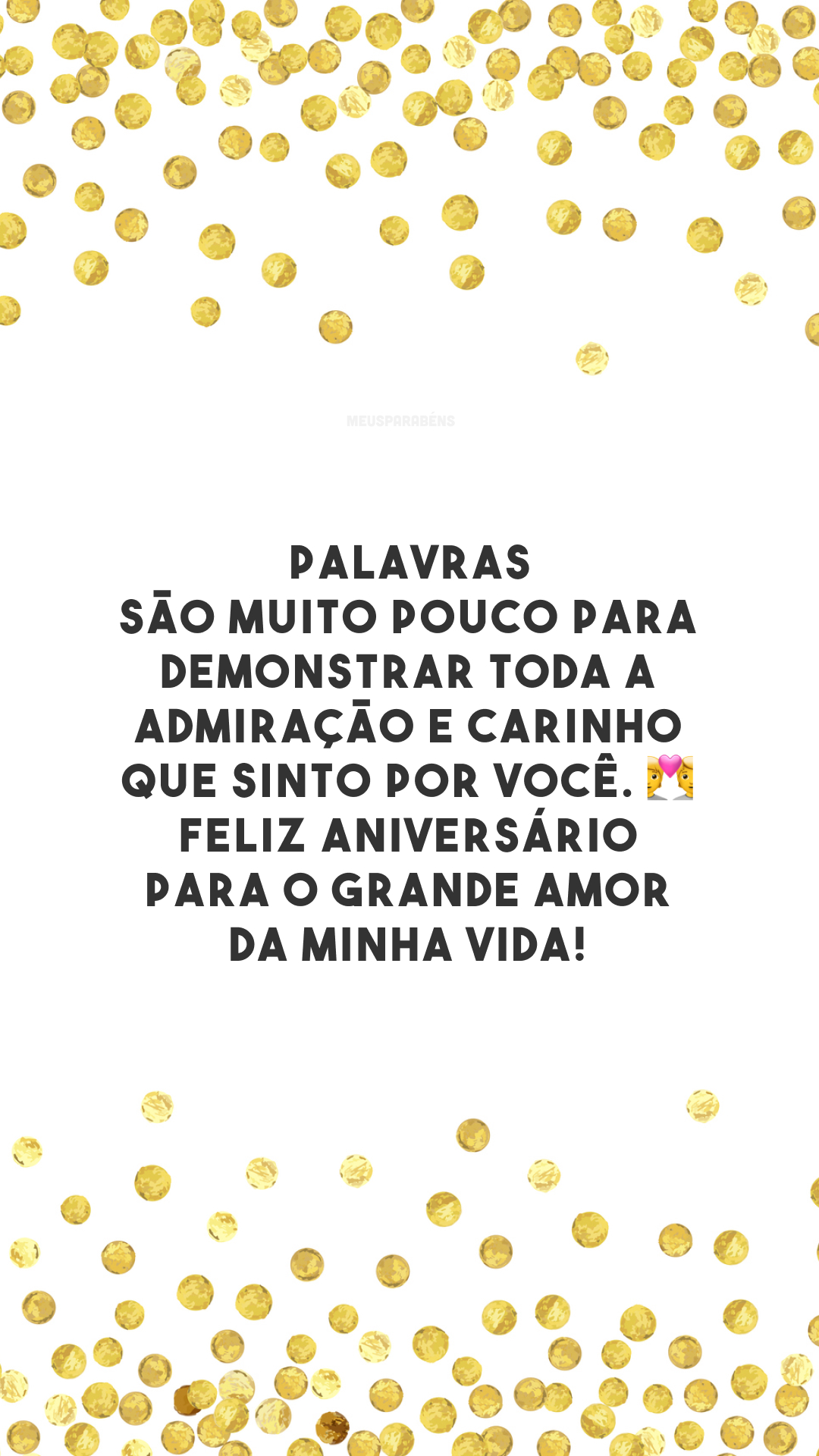 textos de aniversário para o amor da minha vida