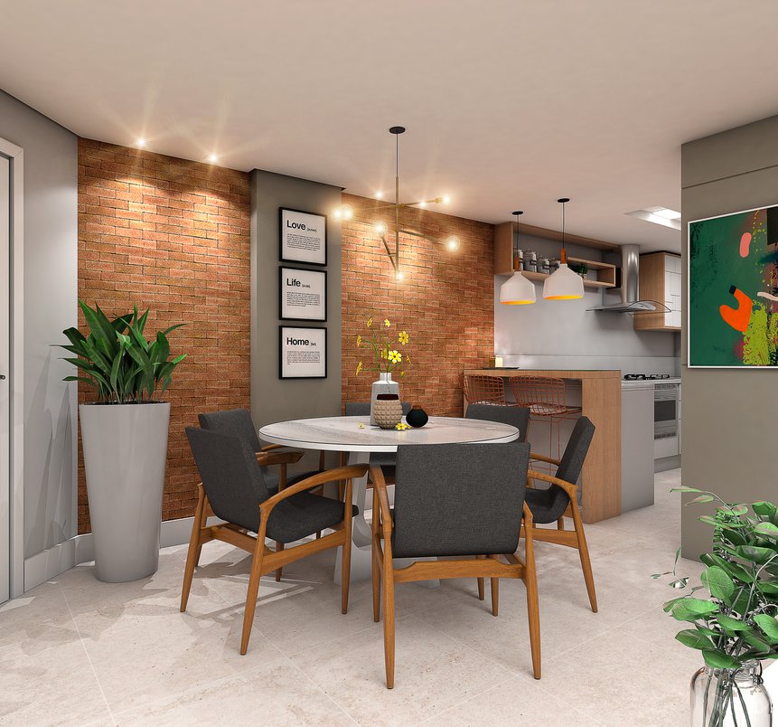 erros comuns ao usar tijolinho aparente na sala