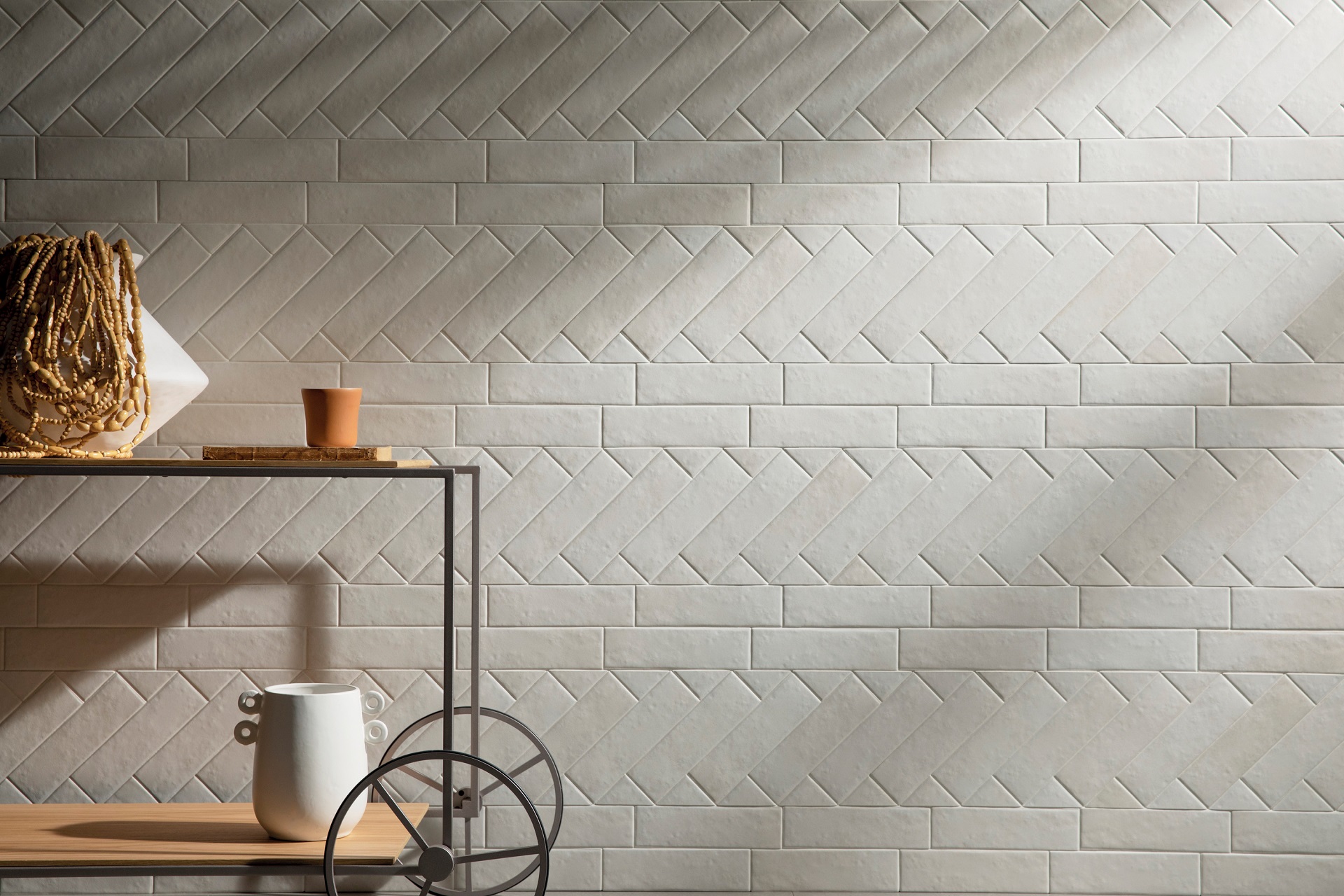 ideias de sala com tijolinho e cerâmica