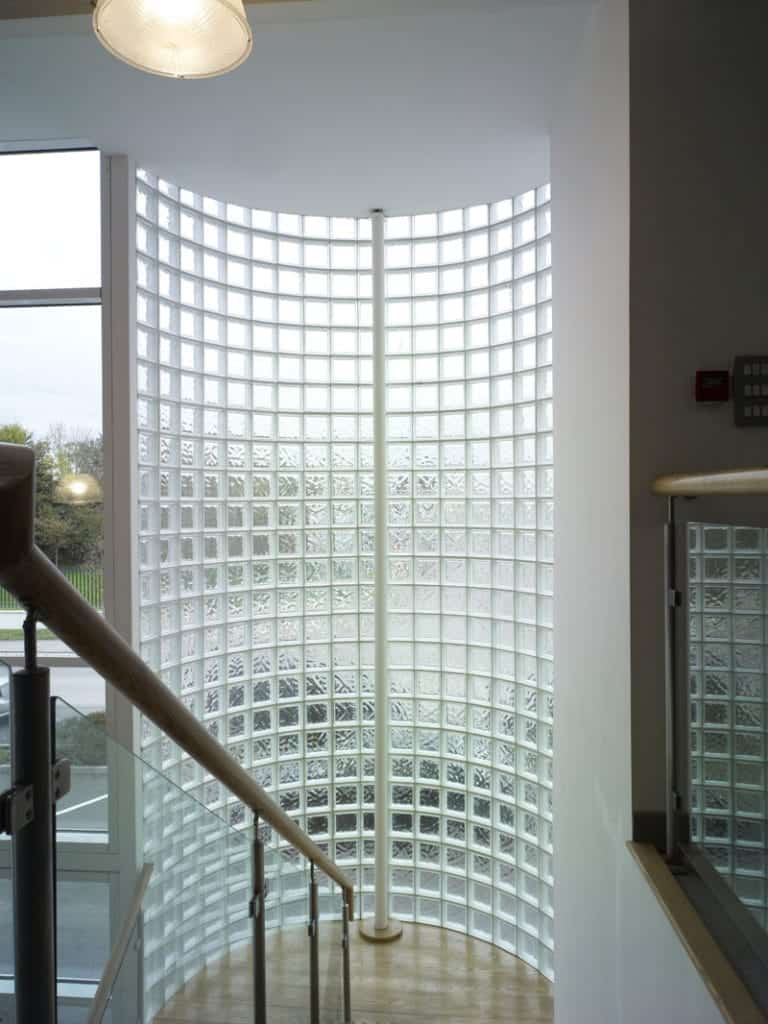 tijolo de vidro banheiro