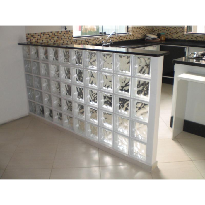 tijolo de vidro banheiro