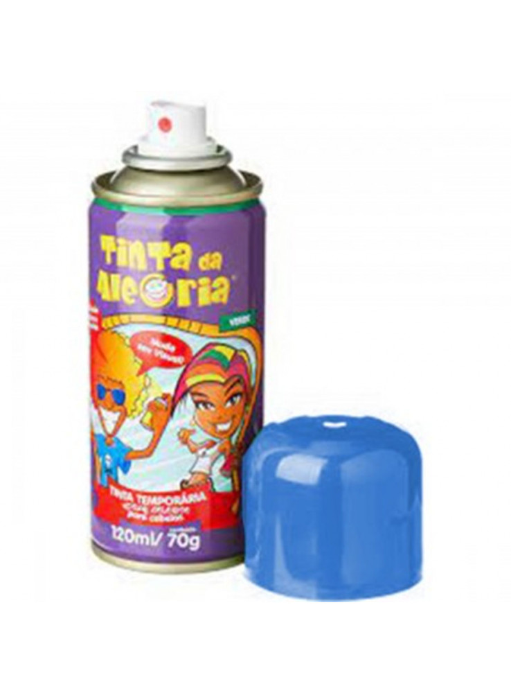 tinta de cabelo azul