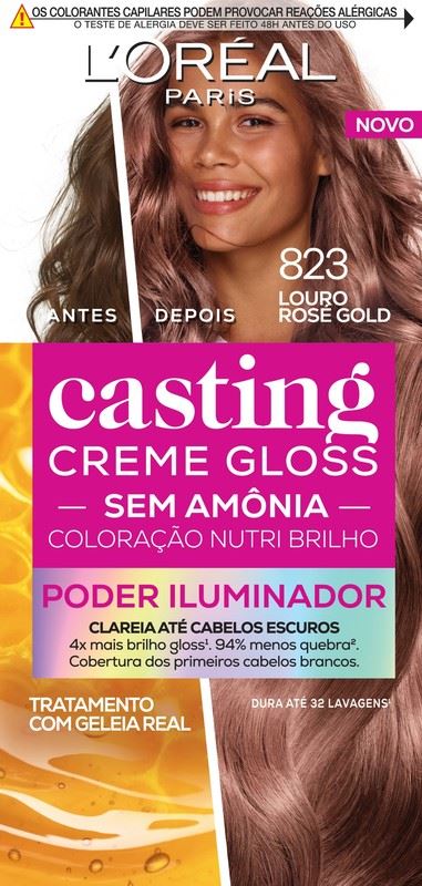 tinta rose gold cabelo