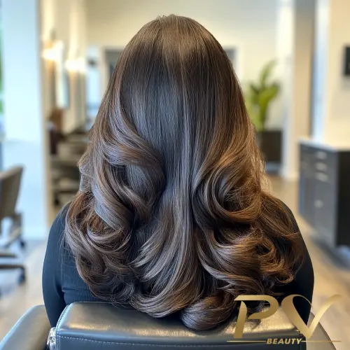 como aplicar tintura castanho claro em cachos