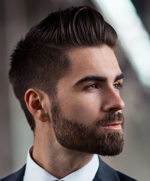 barba média