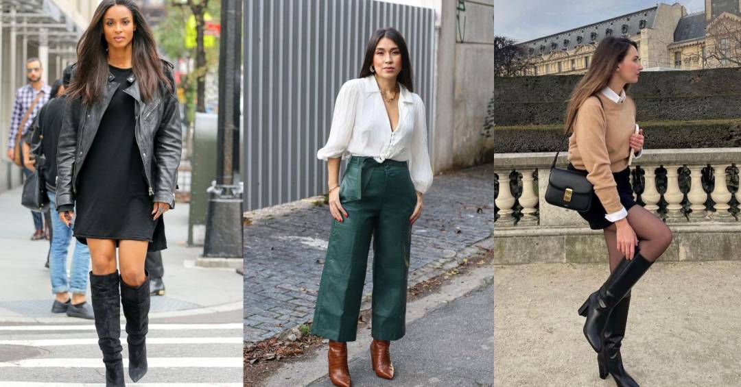 Botas de Cano Longo: Western, Montaria e Over the Knee para Looks Impactantes