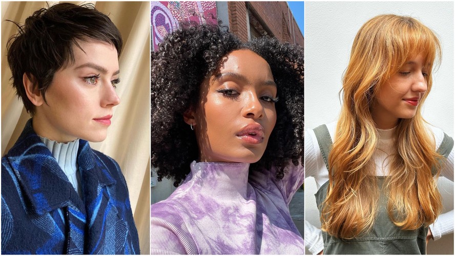 tipos de cabelo feminino