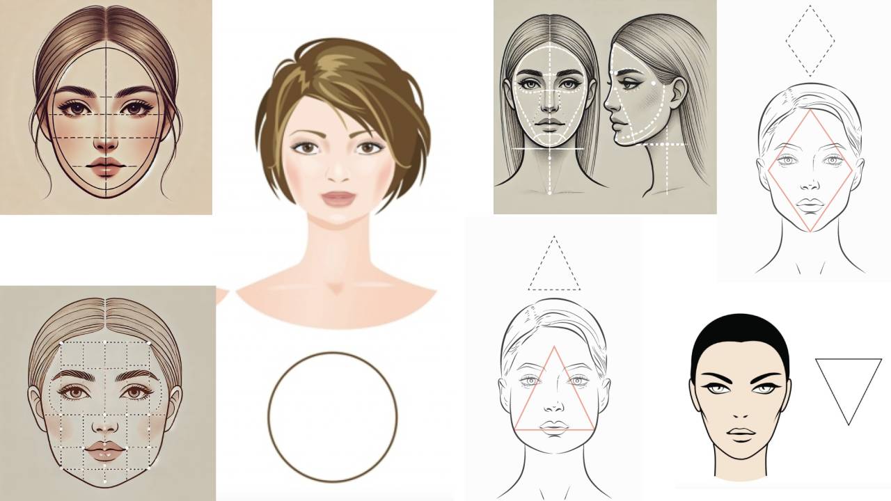 tipos de formato de rosto