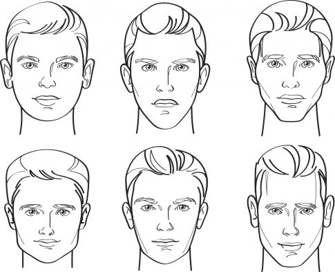 como descobrir formato do rosto
