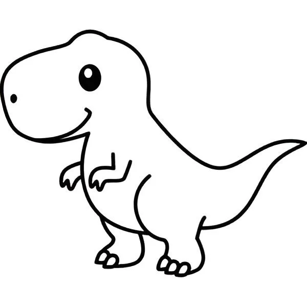 desenho de dinossauro tiranossauro rex