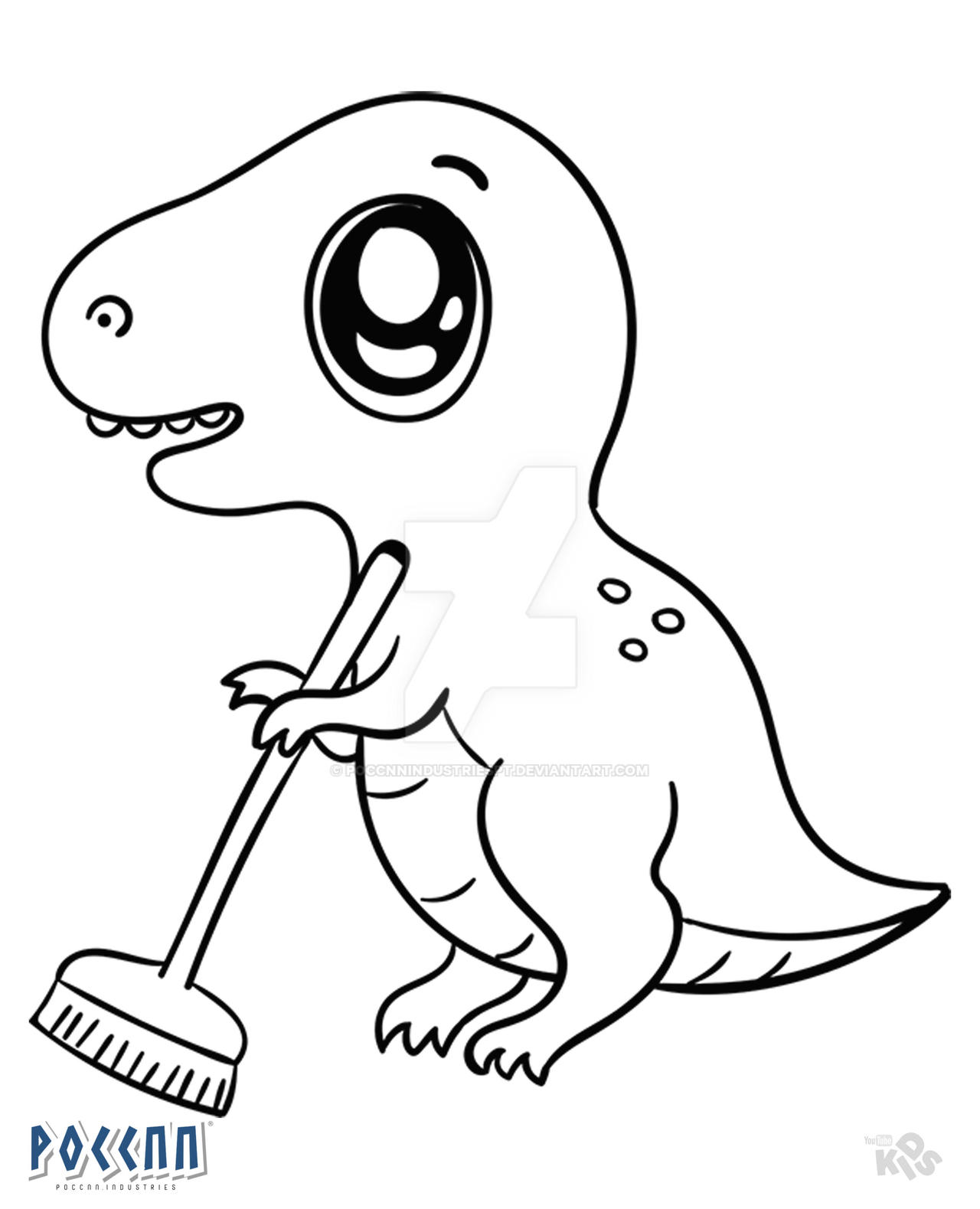 desenho de dinossauro tiranossauro rex