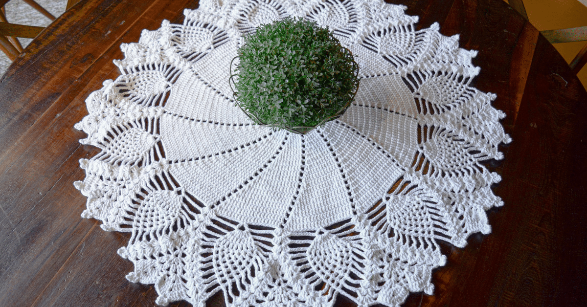 Guia Completo de Tamanhos de Toalhas de Crochê para Mesas Redondas