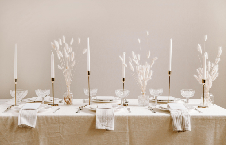 Tendências de Decoração com Toalhas de Mesa: Cores