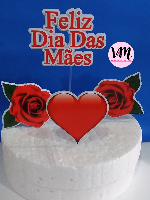 topo de bolo dia das mães para imprimir