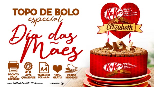 topo de bolo dia das mães pdf