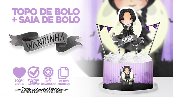 Topo de bolo feminino para imprimir com flores