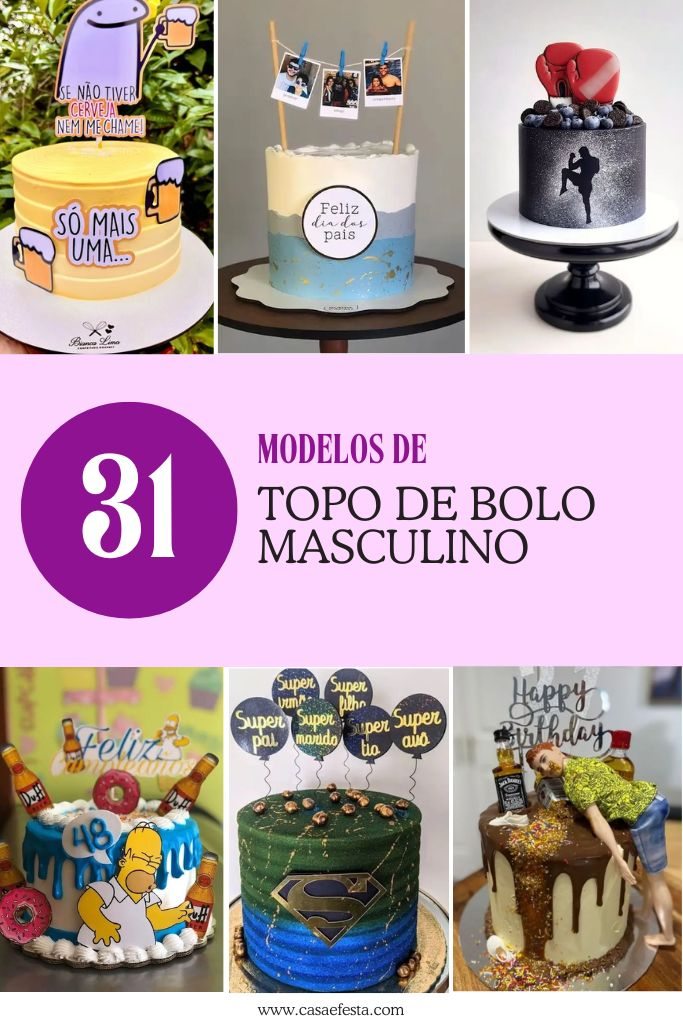 topo de bolo masculino gamer