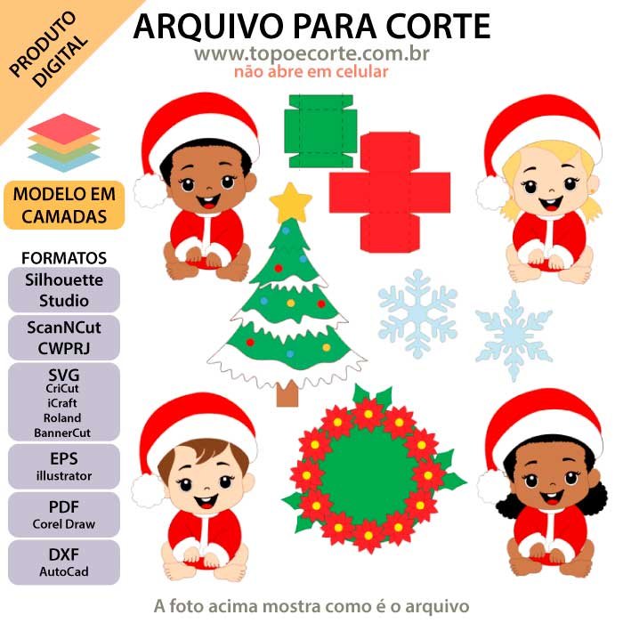 topo de bolo meu primeiro natal menino silhouette