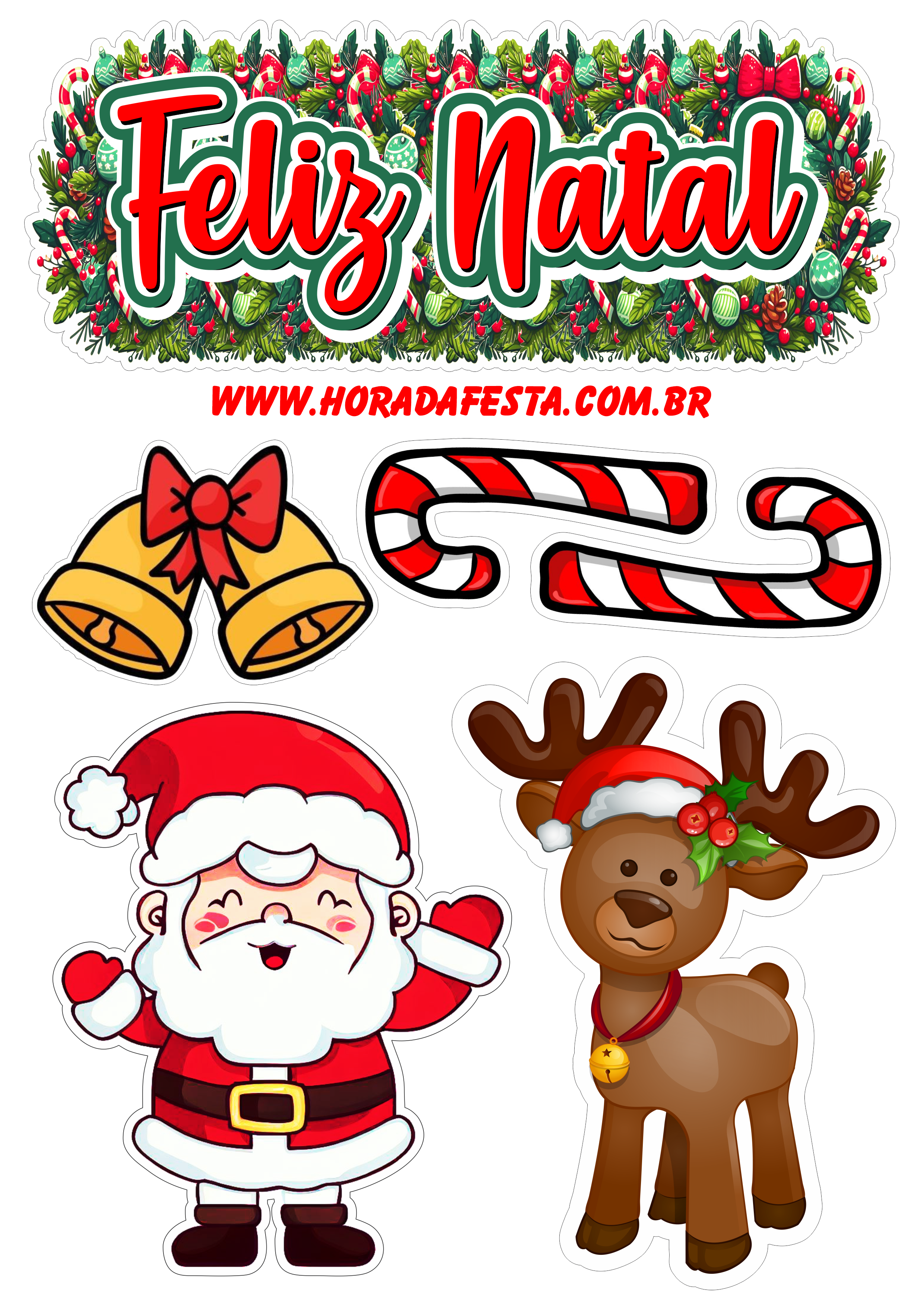 topo de bolo natal com foto