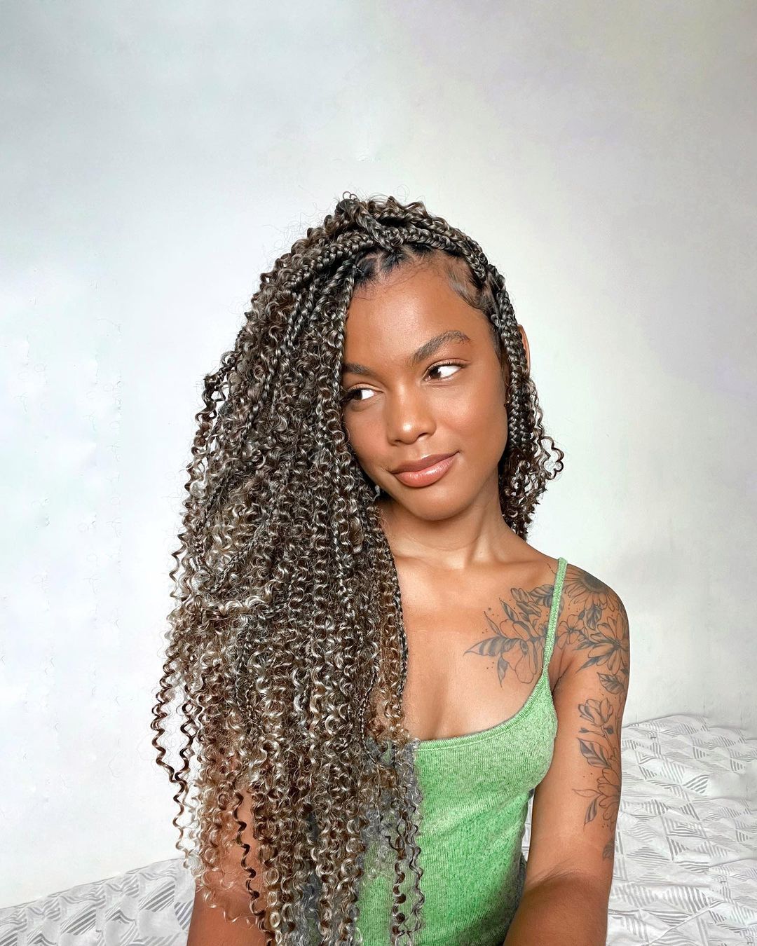 penteados com trança para cabelo crespo