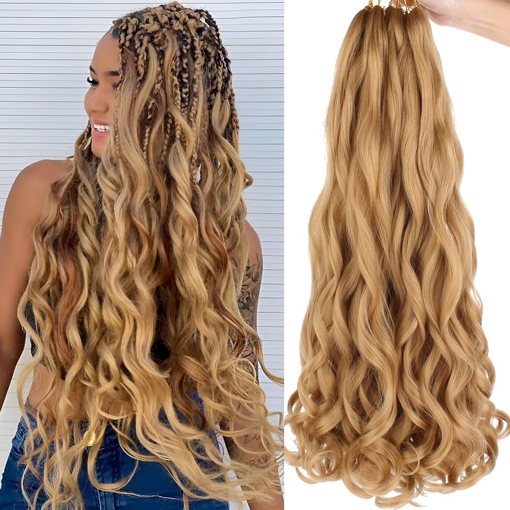 knotless braids com cachos