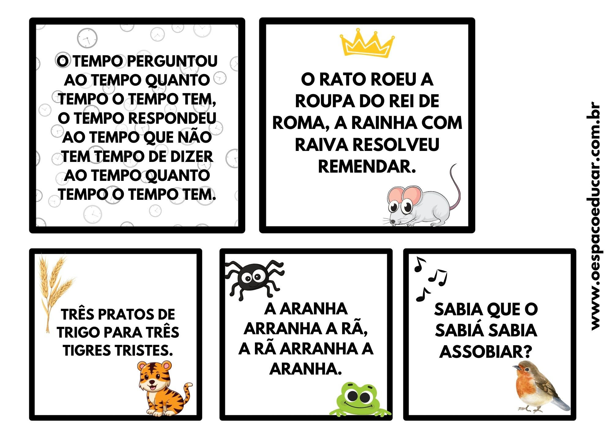 desafios de fala
