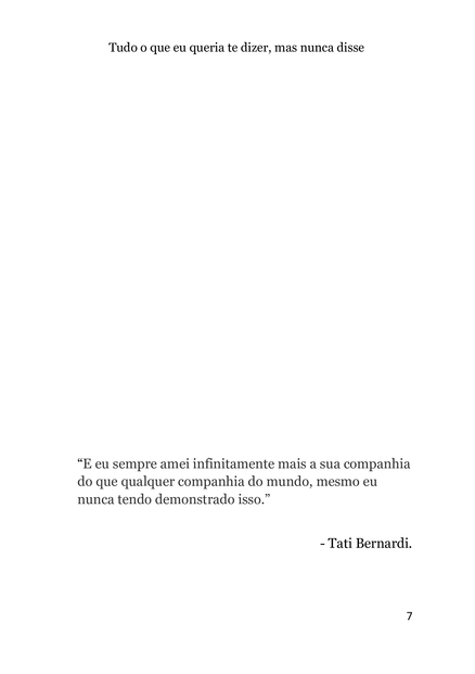 Tudo O Que Eu Queria Te Dizer