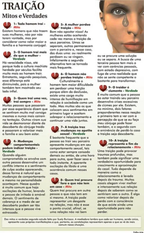 Sinais de Traição: 10 Comportamentos para Ficar Atento