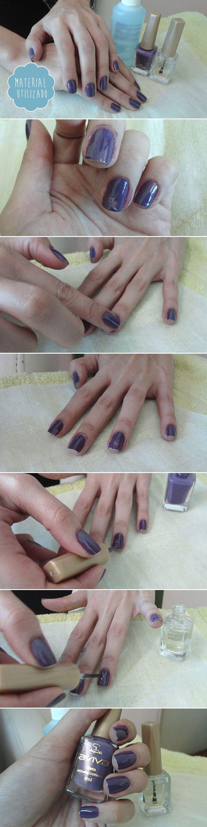 truques para esmalte borrado