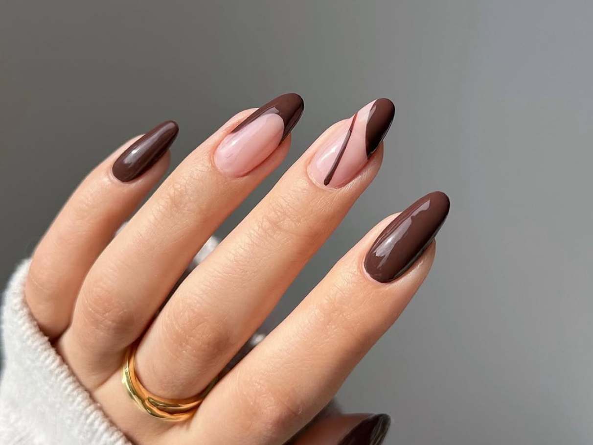 unha de gel delicada inspiração