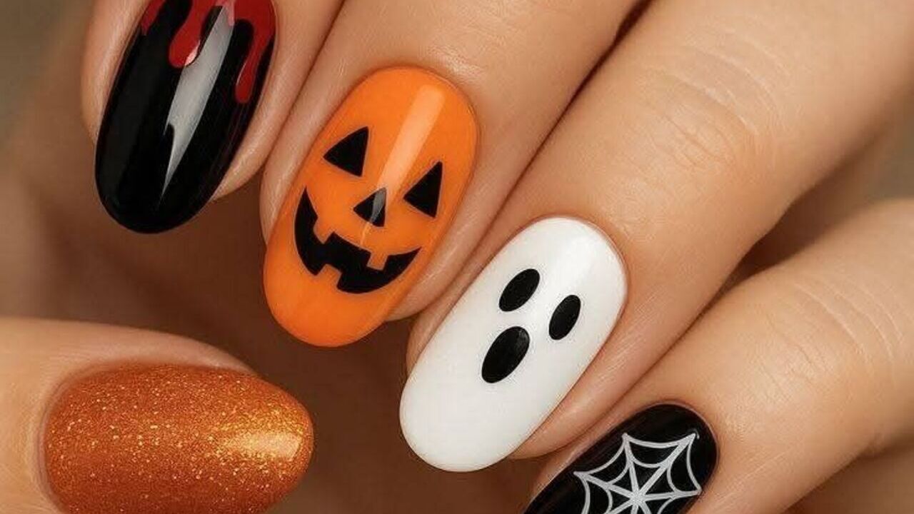 unha de halloween