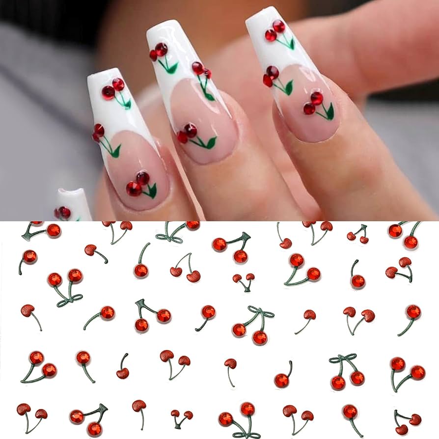 Adesivos ou Unhas Postiças: Qual a Melhor Opção para Suas Unhas de Cereja?