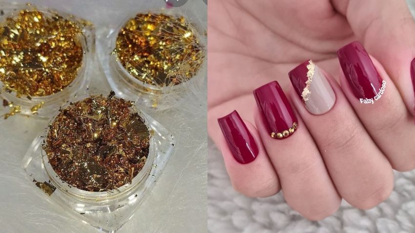 Guia de Materiais Essenciais para Unhas Decoradas com Folha de Ouro