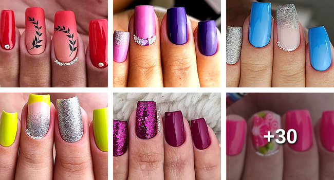 unhas decoradas delicadas vs unhas decoradas ousadas