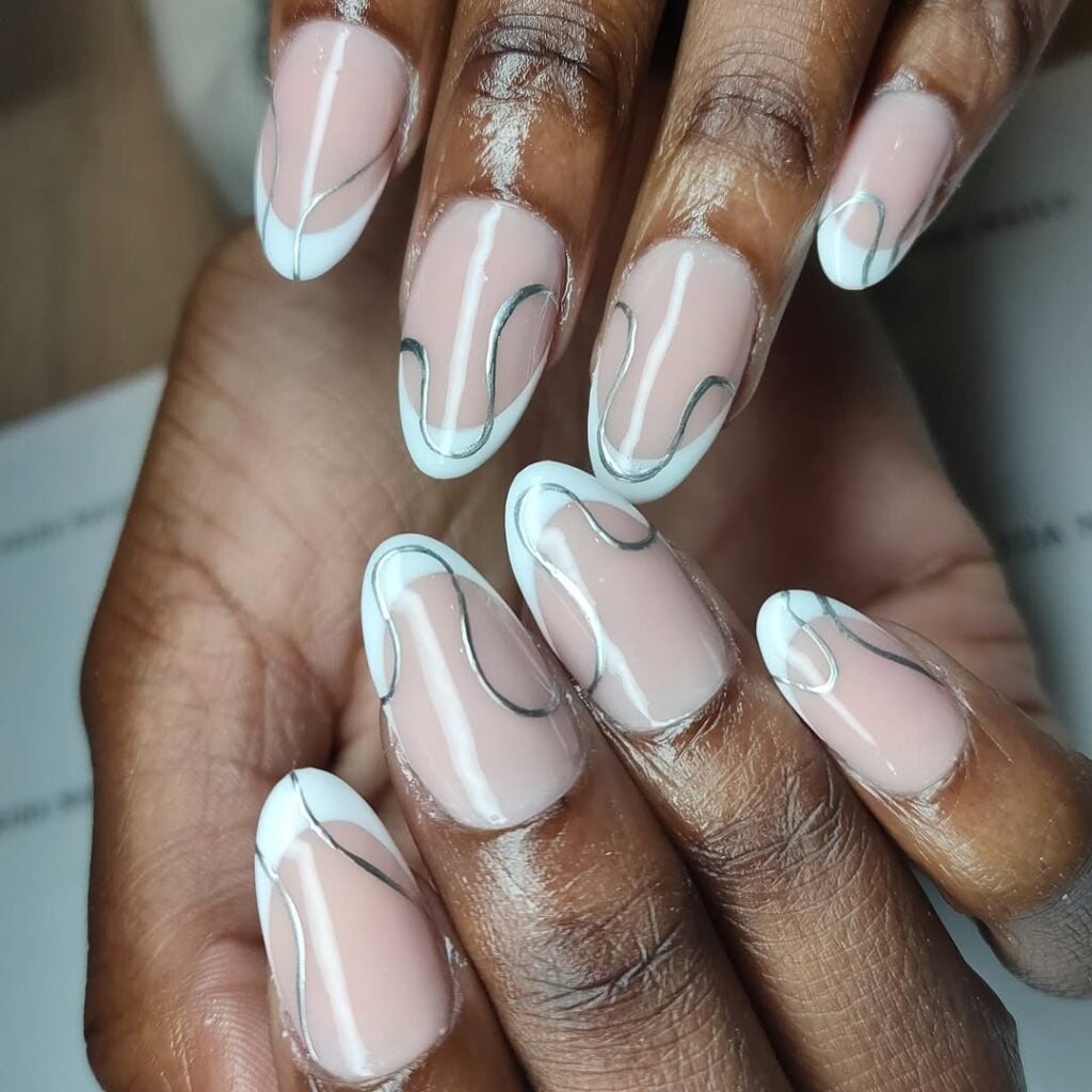 como fazer francesinha minimalista em unhas de gel