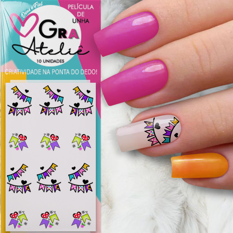 Guia de Ferramentas e Materiais para Nail Art Junina Perfeita
