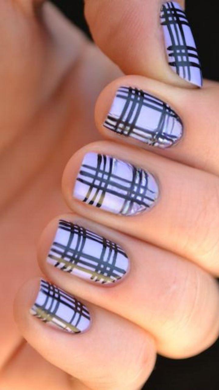 Tutoriais de unhas juninas no TikTok e Pinterest