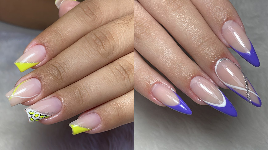 unha decorada redonda