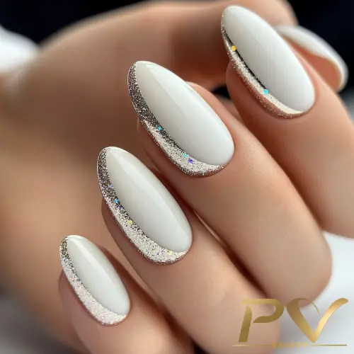 Como Fazer Francesinha Moderna em Unhas Brancas