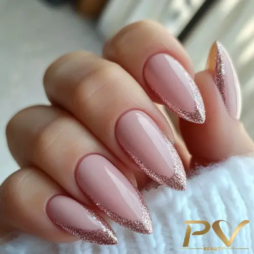 inspiração unhas rosinhas decoradas para casamento