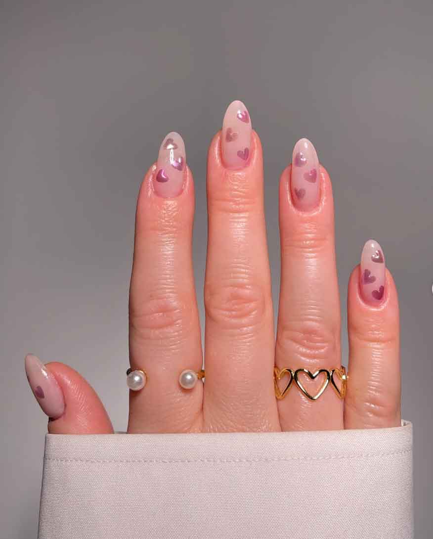 unha rosinha decorada