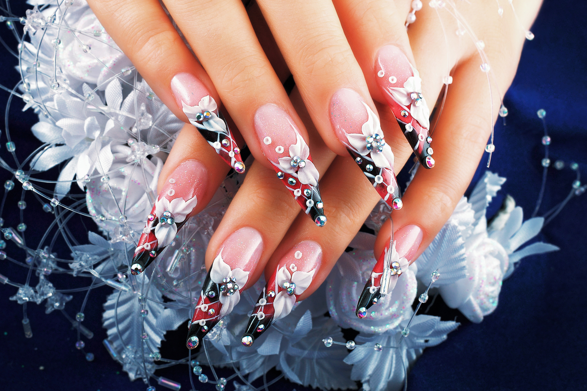 unhas decoradas francesinha vs degradê qual escolher